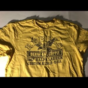Denim and Supply Ralph Lauren Rebels Tee Yellow